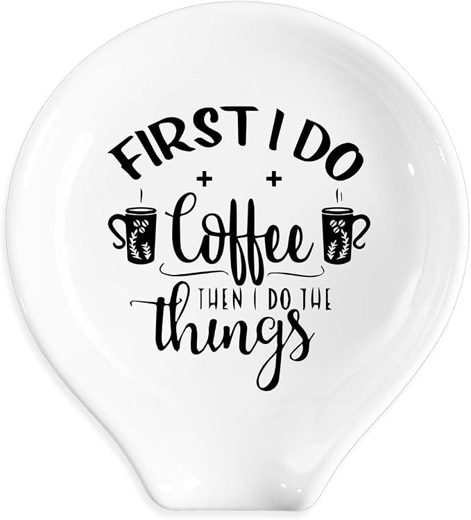 Funny Coffee Spoon Holder-Coffee Spoon Rest-Cafe Bar Station Accessories-First by Unknown