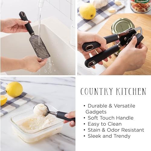 Country Kitchen 6 Pc Essentials Kitchen Stainless Steel Gadget Set