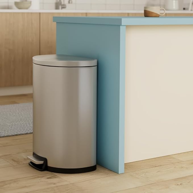 QUALIAZERO 50L/13Gal Heavy Duty Hands-Free Stainless Steel Commercial/Kitchen - Image 2