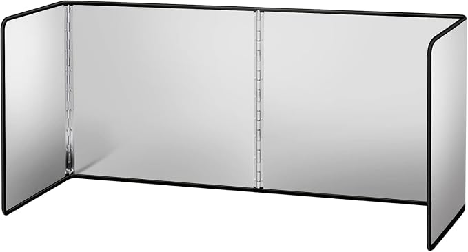 4 Sided Foldable Splatter Guard, Stainless Steel Grease Splatter Screen by Unknown