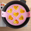 Nonstick Pancake Molds Ring Silicone Fried Egg Mould Reusable Pancake