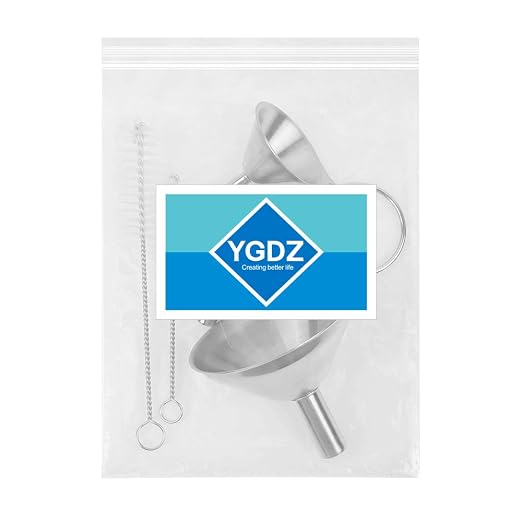 Kitchen Funnels for Filling Bottles, YGDZ 3pcs Small/Medium/Large Food Grade - Image 7