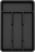 Lifewit Silverware Drawer Organizer Tray, Plastic Cutlery Storage by Lifewit
