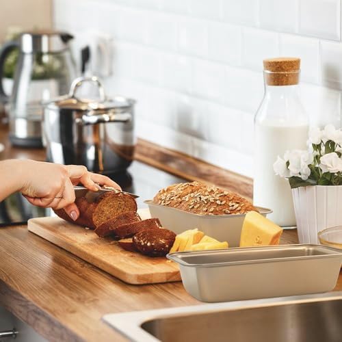 Bread Loaf Pan,10 Pack Nonstick Loaf Baking Pan 9.5 x 5 Inch Loaf Pan