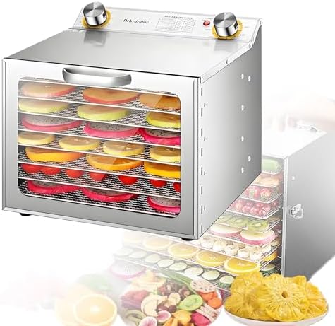 Fruit Freeze Dryer Machine, Stainless Steel, 8-Layer