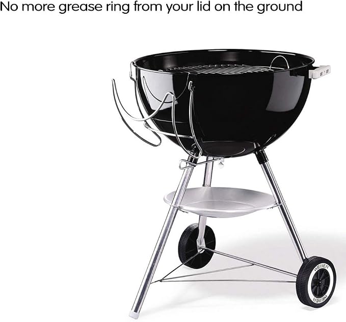 GRISUN Grill Lid Holder for Weber Charcoal Kettle Grill 22.5 Inch, 18.5 Inch - Image 3