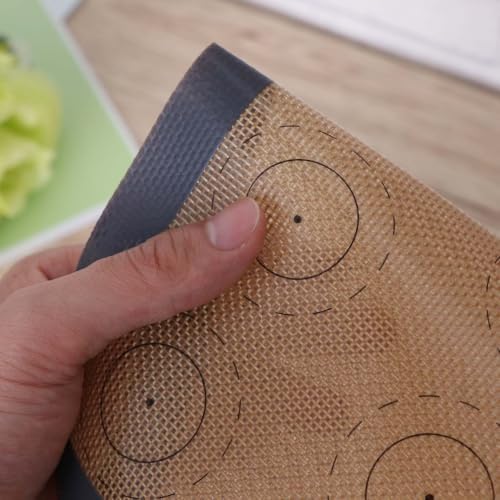 Silicone Baking Mat Double Sided Nonstick Reusable Pastry Dough Pad
