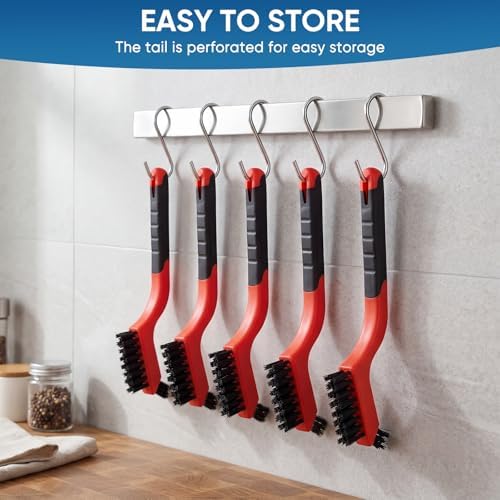10PCS Nylon Cleaning Brush Set for Tight Spaces