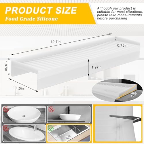 Silicone Sink Edge Protectors - Multifunction Accessories, Splash