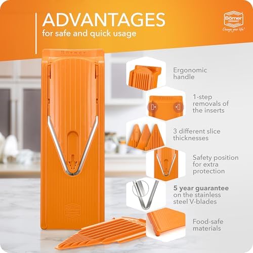 Börner V3 Mandoline Food Slicer, Basic Set