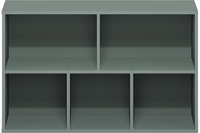 Furinno LUDER Book Shelf, 5-Cube Bookshelf, Reversible Bookcase, 9.4 x 19.5 x - Image 8