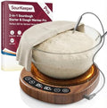 SourKeeper Sourdough Starter Warmer, Walnut, 6.5inch