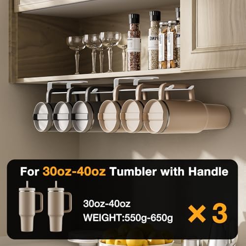MOJOHAND Water Bottle Organizer for Full Stanley Tumbler with Handle