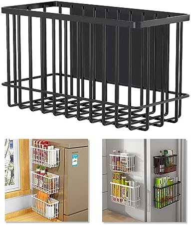 Magnetic Shelf Fridge Basket Bin for Washer Dryer