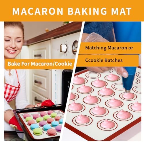 Silicone Baking Mat Sets, Food Safe Pastry Mat