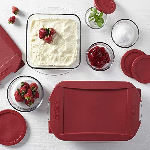 Anchor Hocking 12 Piece Glass Food Storage and Baking Set