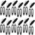 Gisafai 12 Pcs Manual Can Opener Bulk Sharp Blade Smooth Edge Handheld
