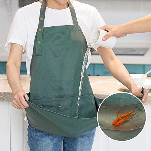Art & Kitchen Apron for Painting Pottery Cooking, Waterproof