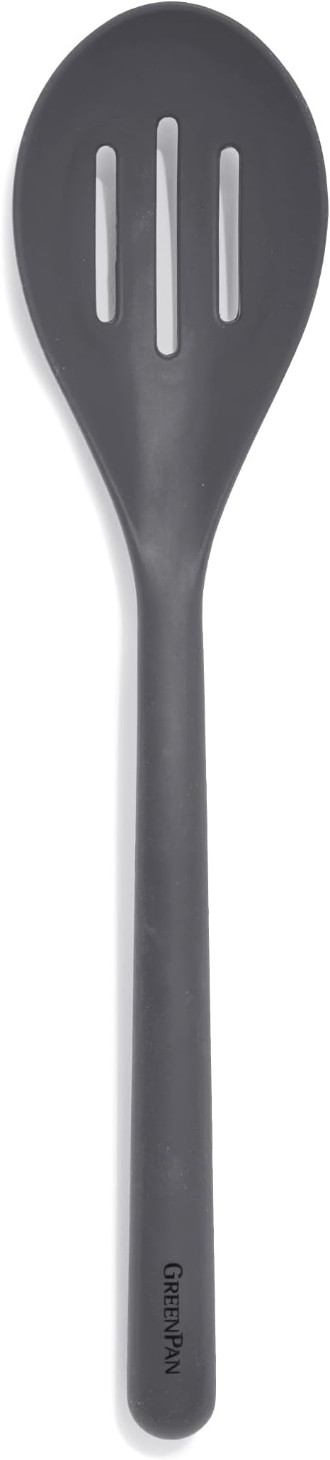 GreenPan Silicone Slotted Spoon, Cooking Kitchen Utensil, Mixing Stirring by GreenPan