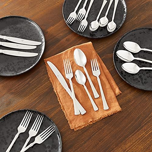 Mikasa, Harmony Flatware Service for 4, 20 Piece Set, 18/10 Stainless