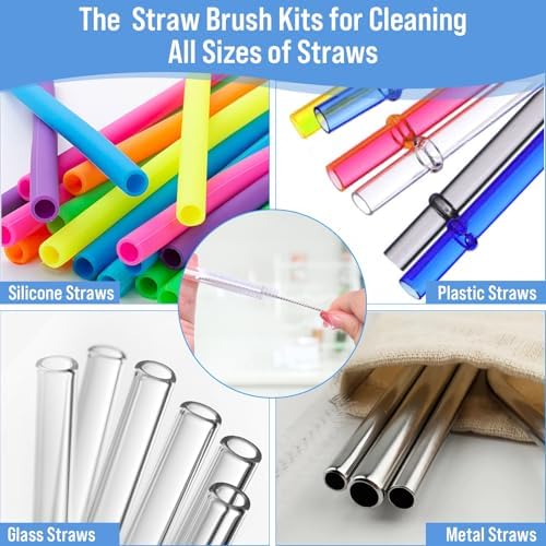 XANGNIER Water Bottle Cleaner Brush Kit for Hydrojug 32oz/40oz Cup,5
