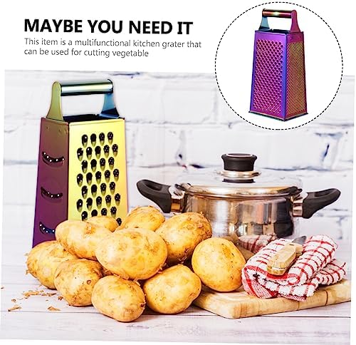 4 Veggie Chopper Fruit Graters Citrus Zester Metal Grater Lemon Zester