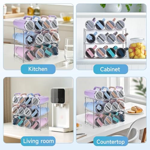 Larger Water Bottle Organizer for Stanley 40 oz Tumbler, Tumbler