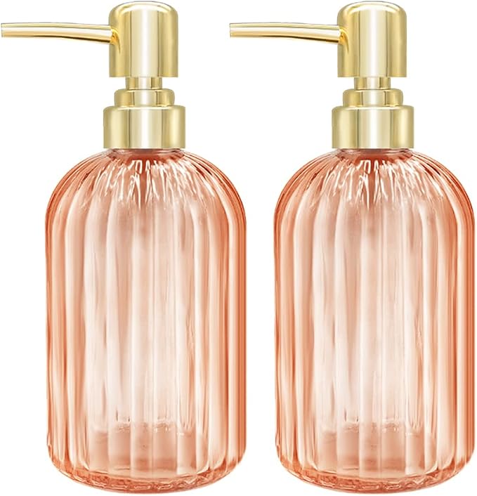Ambre 2 Pack 14 Oz Kitchen Soap Dispenser by GCCL