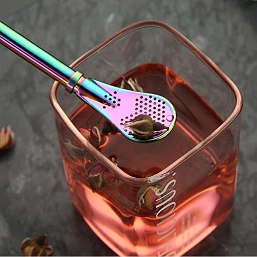 Yerba Mate Bombilla Stainless Steel Straw Loose Leaf Tea Infuser