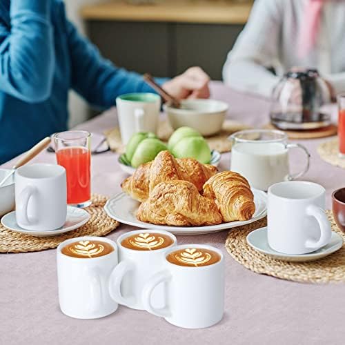 Roshtia 12 Pieces 3 oz Espresso Mugs Espresso Cups Mini Coffee Mugs