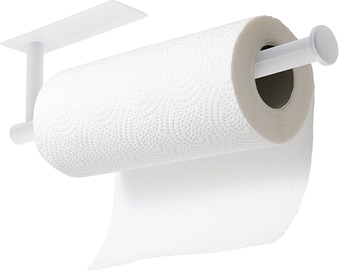 theaoo White Paper Towel Holder by theaoo