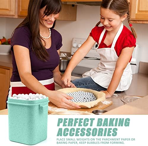 EIMMBD Ceramic Pie Weights Baking Beans 2.2 LB,10mm pie weights for