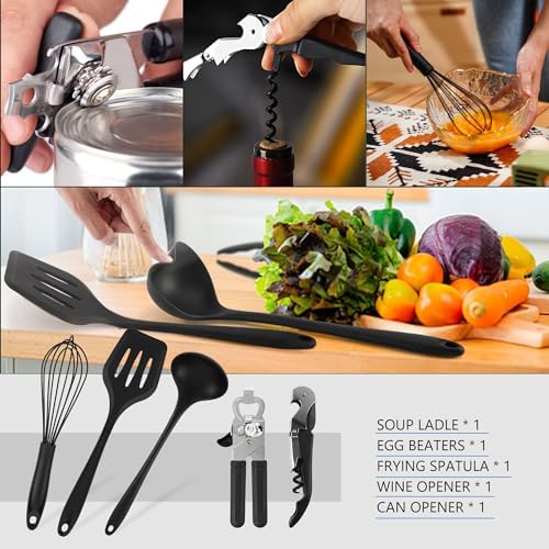 Wesqunie Silicone Cooking Utensils Set