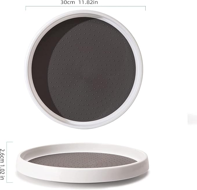 10 Inch Non-Skid Lazy Susan Organizers - Image 3