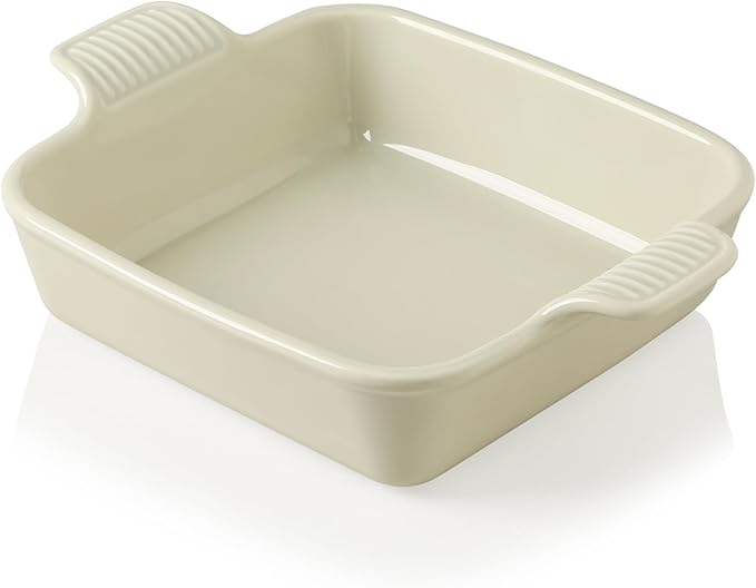 Sweejar Ceramic Baking Dish, 8 x 8 Cake Baking Pan by Sweejarco1949