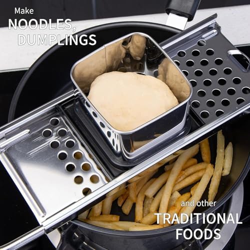 Grade Stainless Steel Spaetzle Maker Widen Plastic Handle Homemade Egg