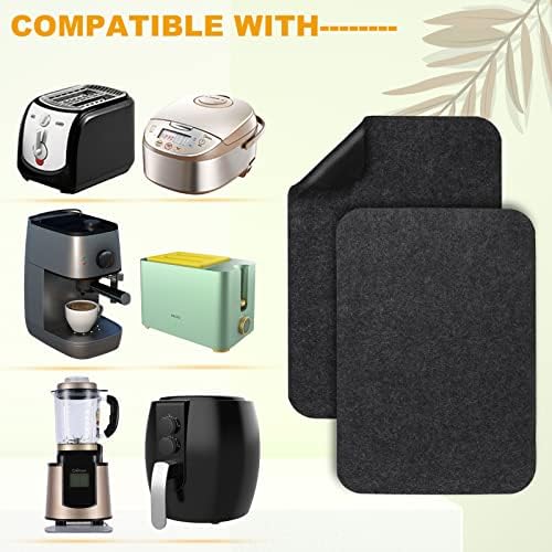 Heat Resistant Appliance Slider Mats, 5PCS 17 x 12 In