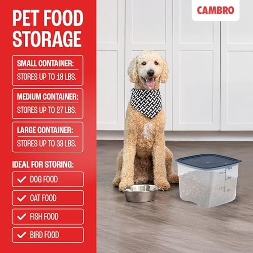 Cambro FreshPro 12 Quart Food Storage Container with Lid