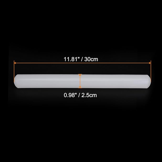 HARFINGTON Fondant Rolling Pin PP 30cm x 2.5cm Non Stick - Image 2
