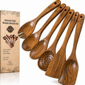6-Piece Teak Wood Cooking Utensil Set