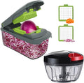 Ourokhome Vegetable Chopper Onion Cutter with Container