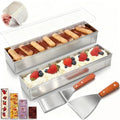 Blushtier 2 Pack Rectangle Tiramisu Pan Removable