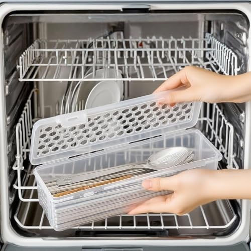 Dishwasher Basket for Small Items, Dishwasher Silverware Holder for
