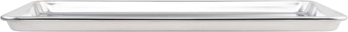 Winco Commercial-Grade Aluminum Sheet Pan, 18 Gauge, 2/3 Size - Image 4