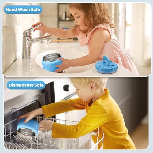 Itslife 13.5oz Vacuum Insulated Soup Thermo for Hot Food, Kids Lunch