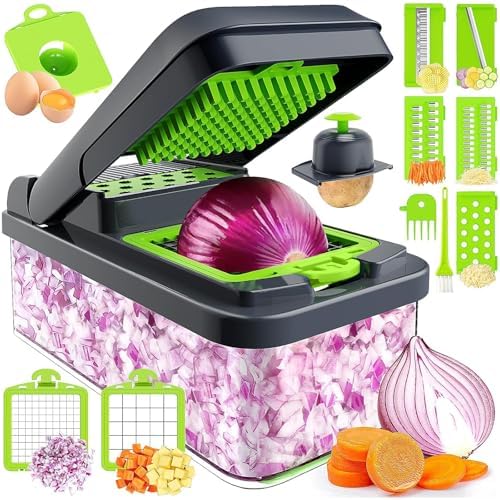 MealHelper 12-in-1 Vegetable Chopper with Container