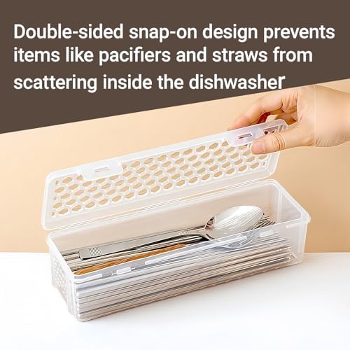 Dishwasher Basket for Small Items, Dishwasher Silverware Holder for
