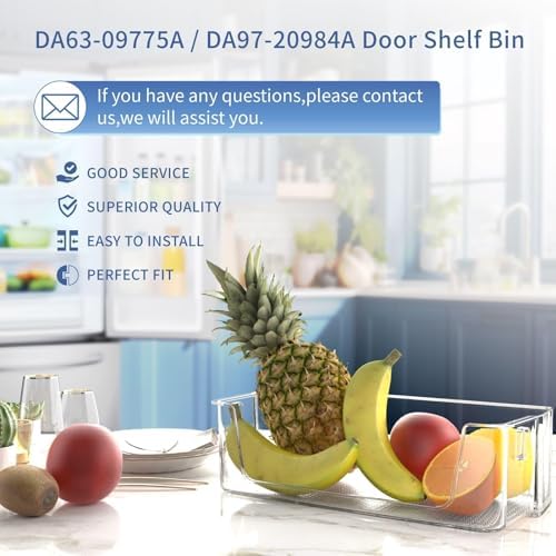 DA63-09775A DA97-20984A Refrigerator Door Bin (Right Side)