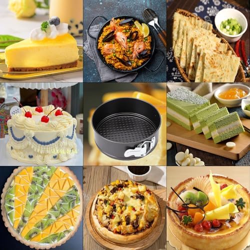 Springform Pan, Nonstick Cake Pan, Round cheesecake pan with
