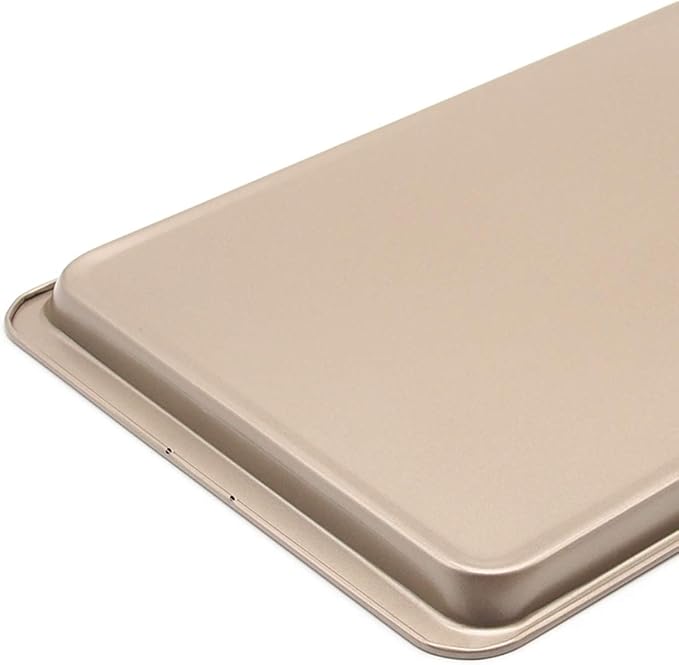 2PCS Cookie Sheet 10x14.5 Inch Baking Sheet Nonstick Heavy Carbon Steel Baking - Image 5